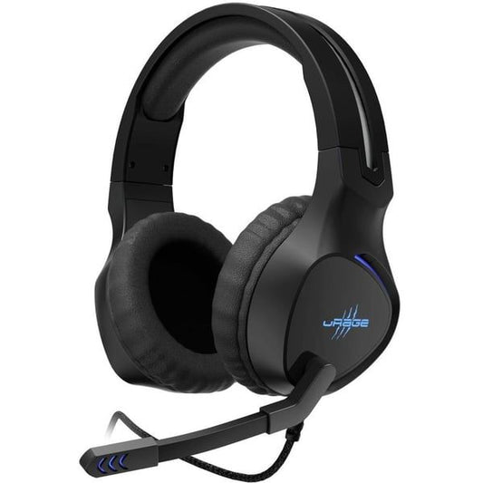 HAMA 186010 Soundz 400 Wired Stereo Gaming Headphone With Mic ( Black ) ( PC )