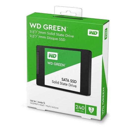 WESTERN DIGITAL Green 240GB 2.5 SATA SATA 3 Solid State Drive (SSD)