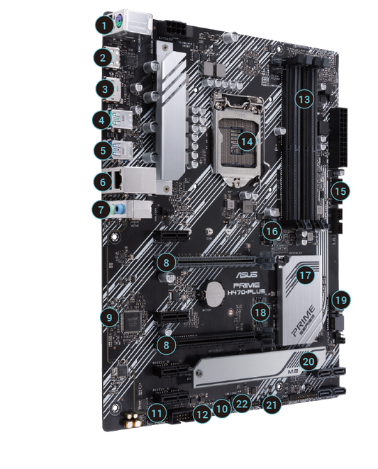 ASUS Prime H470 Plus Motherboard