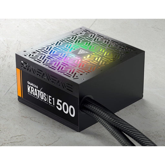 Gamdias Kratos E1 500W ARGB Non Modular PSU (500 Watt)