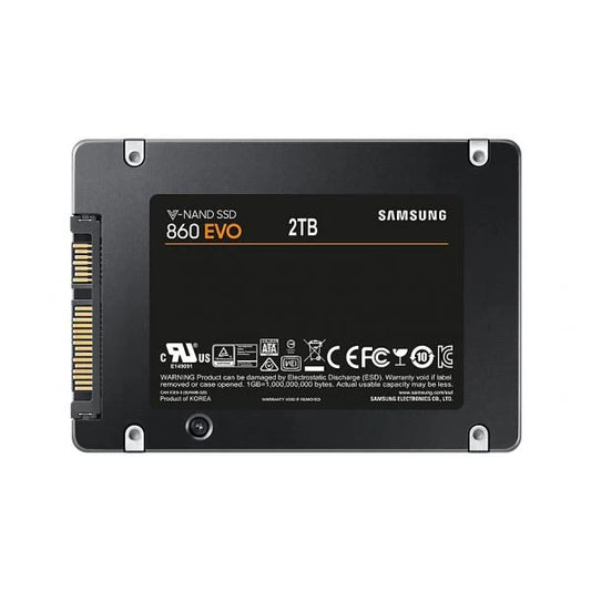 Samsung 860 EVO 2TB 2.5 Inch SATA SSD