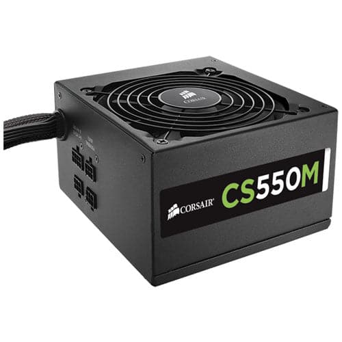 Corsair CS550M 80 Plus Gold Semi Modular PSU (550W)