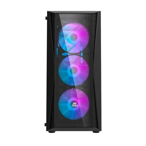 ANT ESPORTS 220 Air ARGB ATX Mid Tower Cabinet (Black)