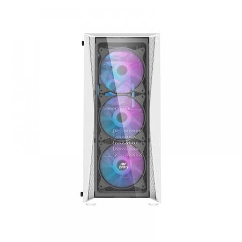 ANT ESPORTS 220 Air ARGB ATX Mid Tower Cabinet (White)