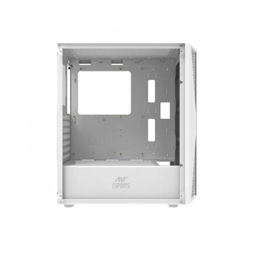 ANT ESPORTS 220 Air ARGB ATX Mid Tower Cabinet (White)