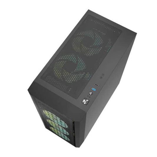 ANT ESPORTS 250 Air ARGB ATX Mid Tower Cabinet (Black)