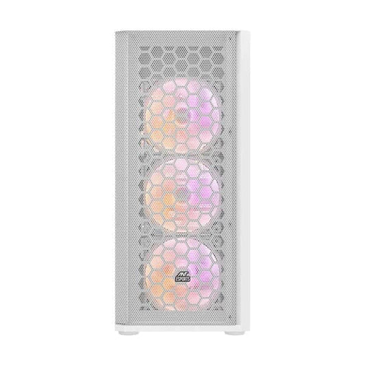 ANT ESPORTS 250 Air ARGB ATX Mid Tower Cabinet (White)
