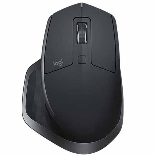 LOGITECH MX Master 2S Wireless Ergonomic Gaming Mouse ( MX-MASTER-2S ) ( 4000DPI / 7 Macro Button ) ( Black )