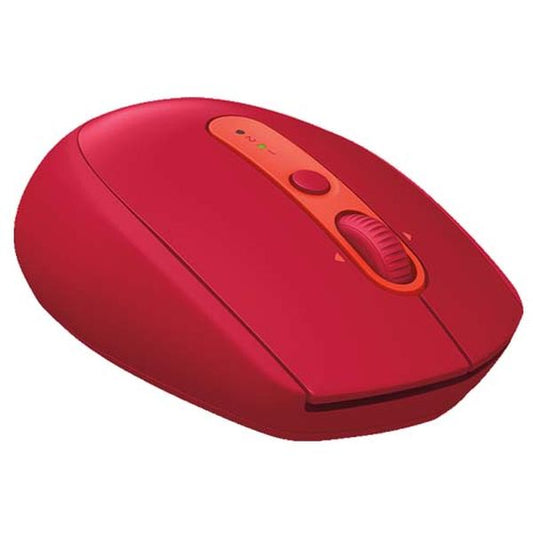 LOGITECH M590 Multi-Device Silent Bluetooth Wireless Ambidextrous Gaming Mouse Red