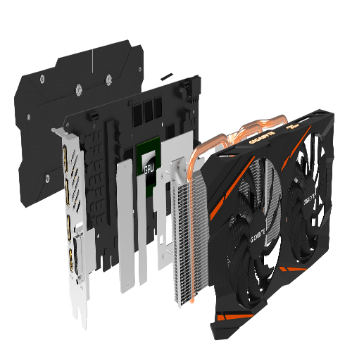 Gigabyte Radeon RX 570 Gaming 8G Graphics Card