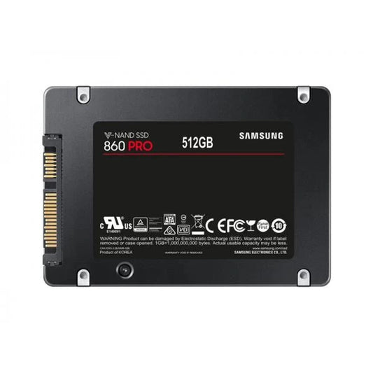 Samsung 860 PRO 512GB 2.5 Inch SATA SSD