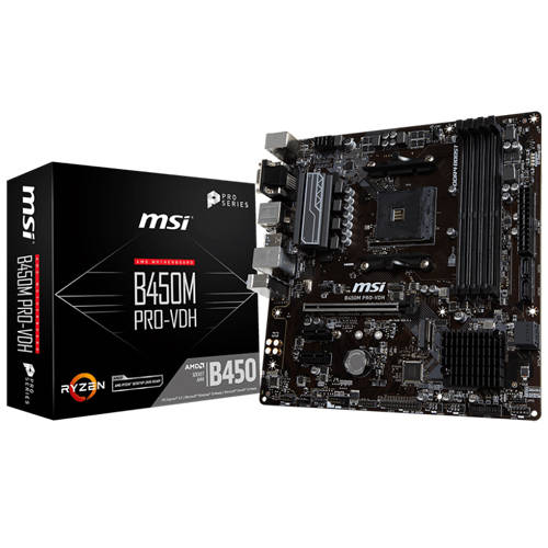 MSI B450M Pro-VDH Motherboard