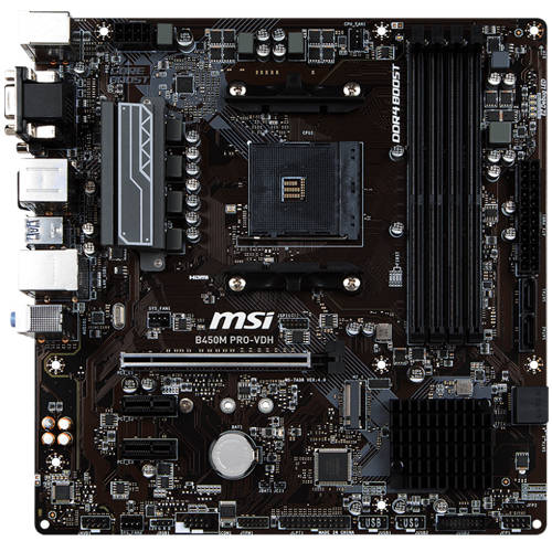 MSI B450M Pro-VDH Motherboard