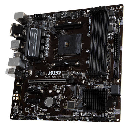 MSI B450M Pro-VDH Motherboard