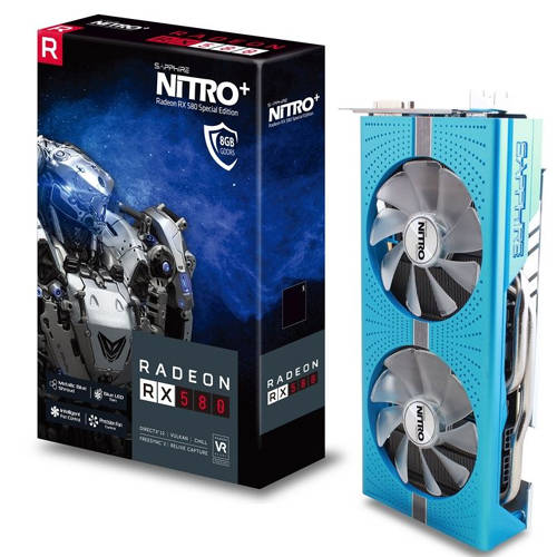 Sapphire NITRO+ Radeon RX 580 Special Edition 8GB GDDR5 Graphics Card