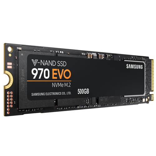 Samsung 970 EVO 500GB NVMe M.2 Internal SSD