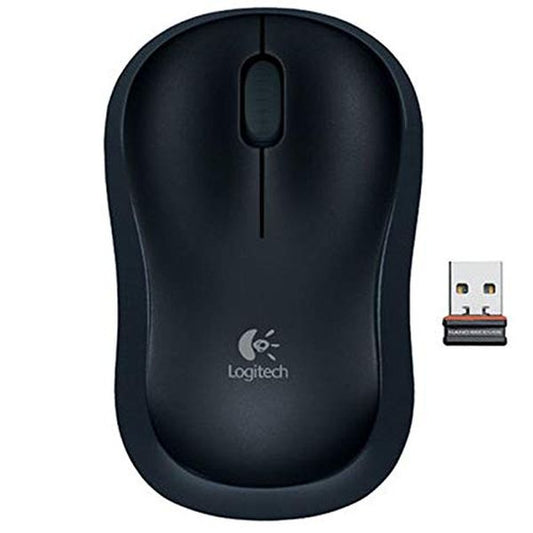 LOGITECH B175 Wireless Ambidextrous Mouse ( 1000DPI / 4 Macro Buttons ) ( Black )