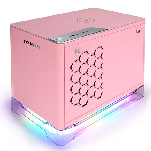 InWin A1 Plus Mini ITX Tower PSU Pink (650 Watt)