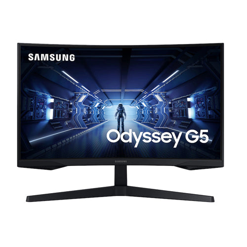 SAMSUNG Odyssey G5 LC27G55TQWWXXL 27 Inch QHD 240Hz VA Panel 1MS AMD Freesync Gaming Monitor