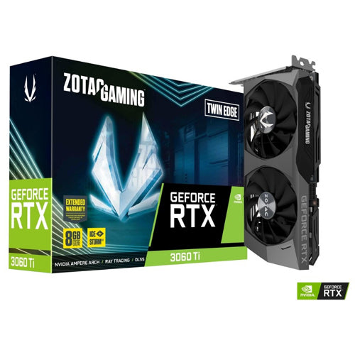 ZOTAC Gaming RTX 3060 Ti Twin Edge 8GB Nvidia Graphic Card