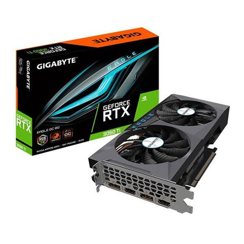 Gigabyte GeForce RTX 3060 Ti EAGLE OC 8GB GDDR6 Graphics Card