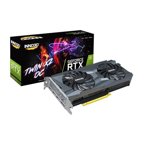 Inno3D GeForce RTX 3060 Ti Twin X2 OC LHR 8GB GDDR6 Graphics Card