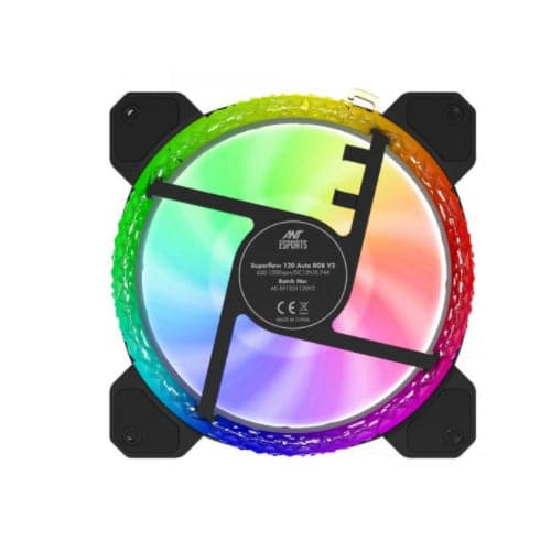Ant Esports RoyaleFlow 120 Auto RGB Cabinet Fan (Single Pack)