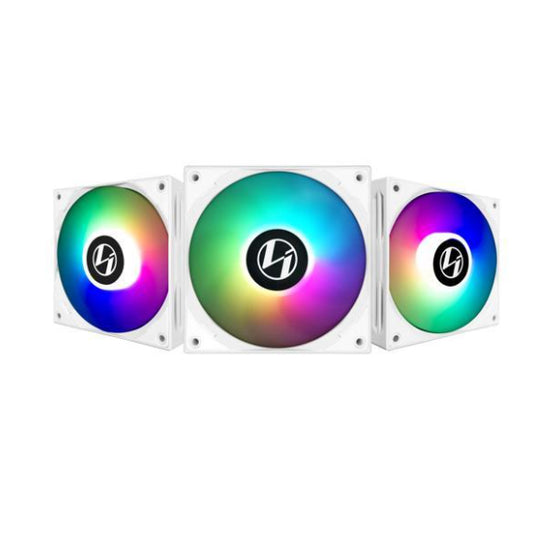 Lian Li ST120 120mm ARGB Fan Three Pack (White)