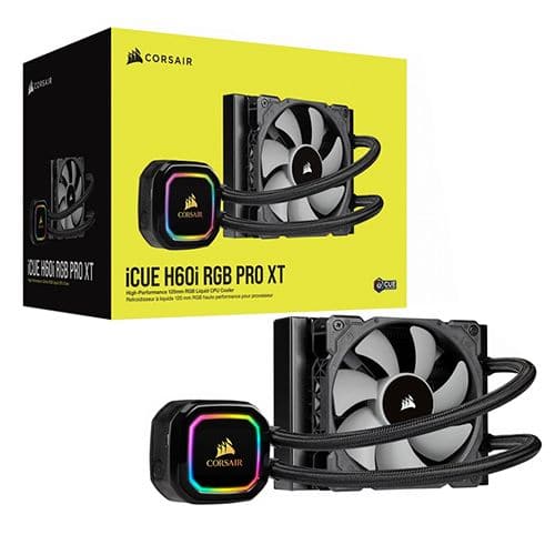 Corsair Hydro Series H60i RGB Pro XT High Performance Liquid CPU Cooler