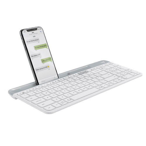 Logitech K580 Multi Device Wireless Keyboard (Off-White)