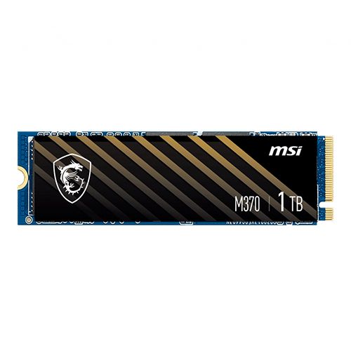 MSI Spatium M370 1TB NVMe M.2 SSD