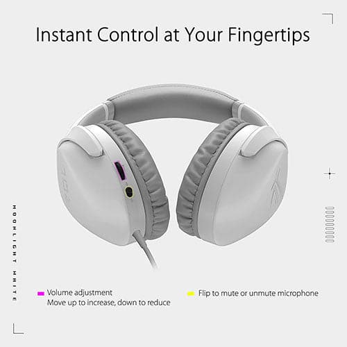 Asus ROG Strix Go Core Gaming Headset (Moonlight White)