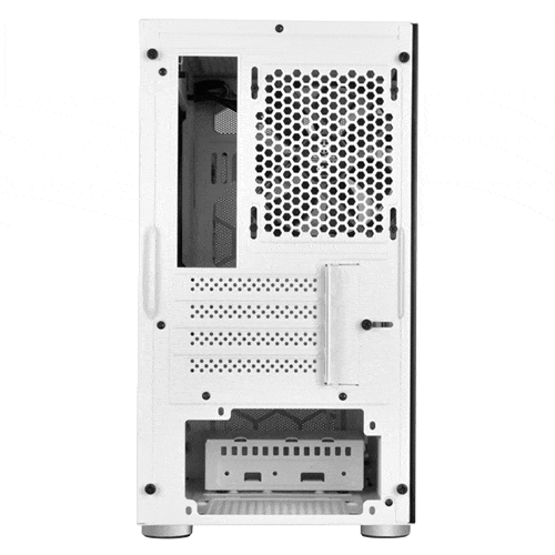 SilverStone FARA H1M (M-ATX) Mini Tower Cabinet (White)