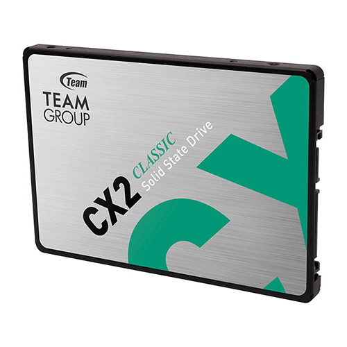 TeamGroup CX2 2.5 Inch 512GB SATA III 3D NAND Internal SSD (T253X6512G0C101)