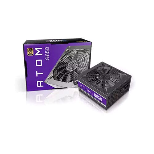 Antec Atom G650 Gold Fully Modular PSU (650 Watt) (ATOM-G650-GB)