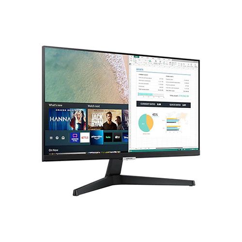 SAMSUNG LS24AM506NWXXL 24 Inch FHD 60Hz IPS Panel 99% SRGB 14MS IPS Gaming Monitor
