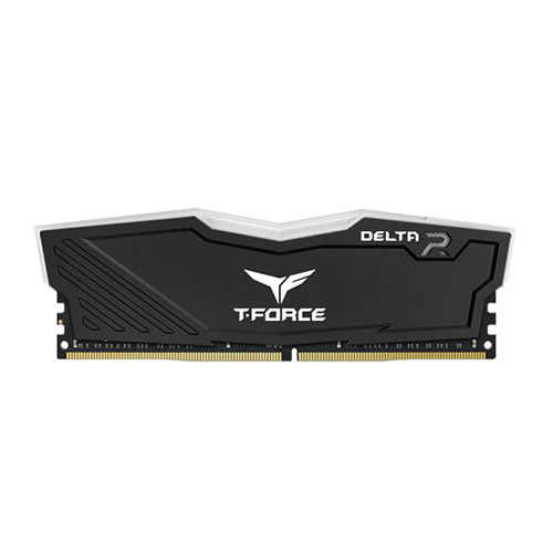 TeamGroup T-Force Delta RGB 8GB (8GBx1) 3200MHz DDR4 RAM (Black)