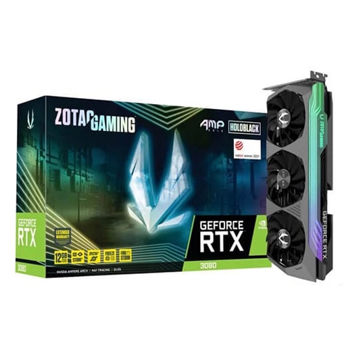 Zotac RTX 3080 AMP Holo LHR 12GB Gaming Graphics Card