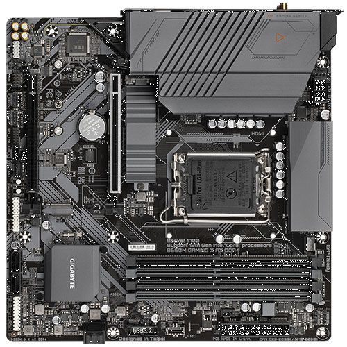 Gigabyte B660M Gaming X AX DDR4 Intel Motherboard