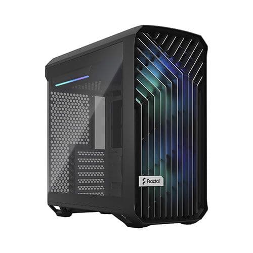 Fractal Design Torrent Compact RGB Light tint TG Mid Tower Cabinet (Black)