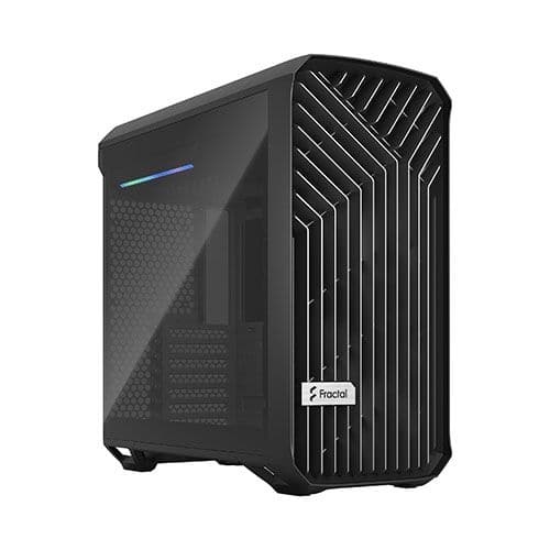 Fractal Design Torrent Compact Dark Tint TG Mid Tower Cabinet (Black)
