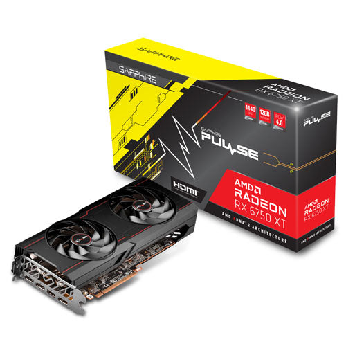 Sapphire Pulse AMD Radeon RX 6750 XT 12GB GDDR6 Graphics Card
