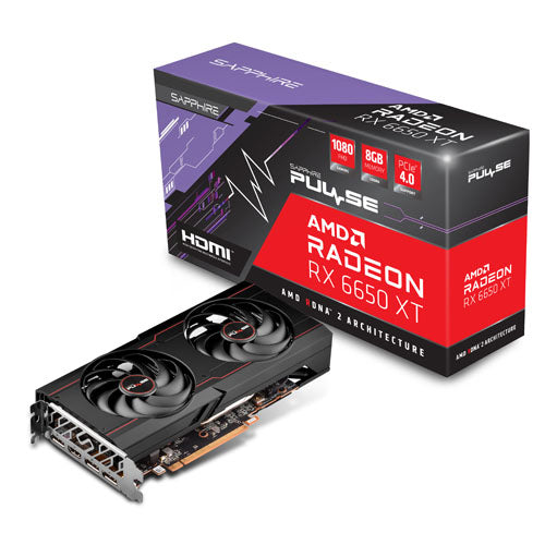 Sapphire Pulse AMD Radeon RX 6650 XT 8GB GDDR6 Graphics Card