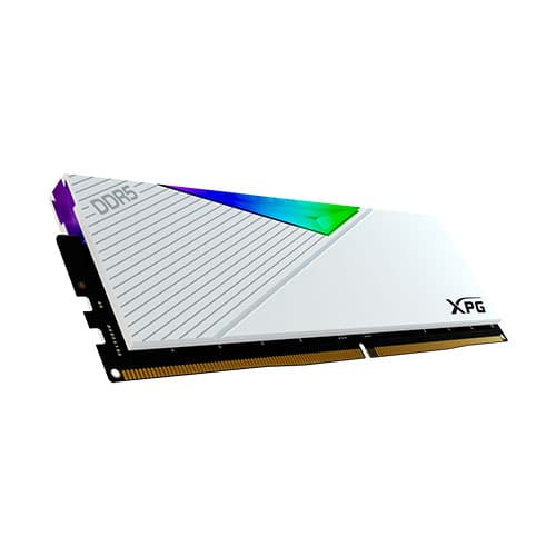 Adata XPG Lancer RGB 16GB (16GBx1) 5200MHz DDR5 RAM (White)