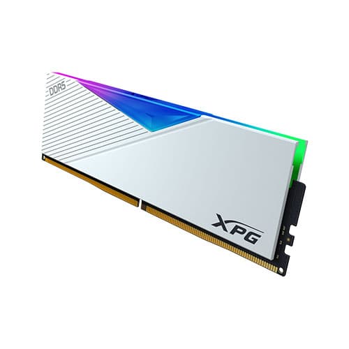 Adata XPG Lancer RGB 16GB (16GBx1) 5200MHz DDR5 RAM (White)