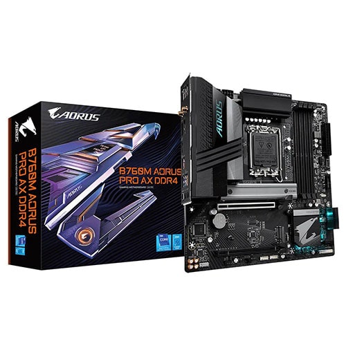 Gigabyte B760M Aorus Pro AX DDR4 Motherboard