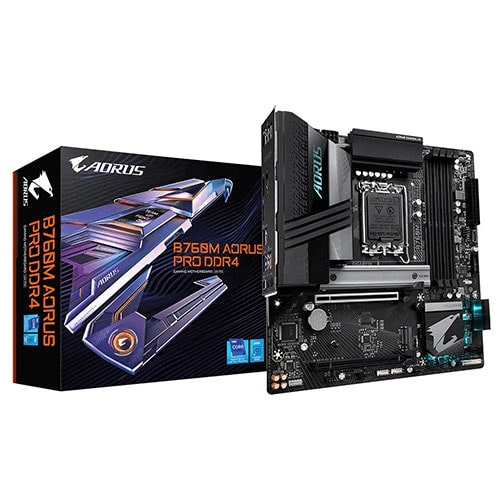 Gigabyte B760M Aorus Pro DDR4 Motherboard