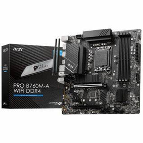 MSI Pro B760M-A Wi-Fi DDR4 Intel Motherboard