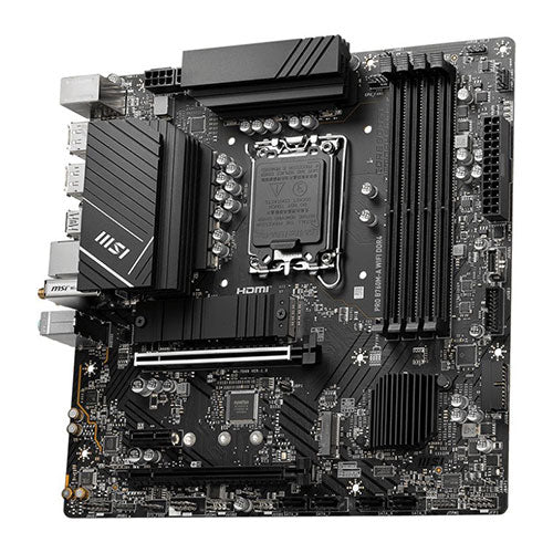 MSI Pro B760M-A Wi-Fi DDR4 Intel Motherboard