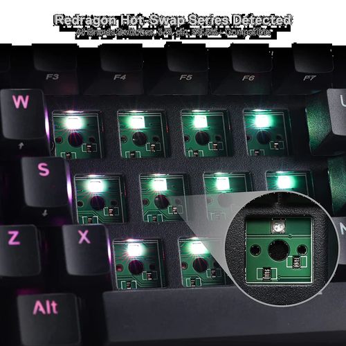 Redragon K530 Draconic 60% Compact RGB Wireless Mechanical Keyboard